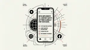 13+ content safety settings