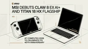 MSI Claw 8 EX AI+