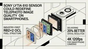 Sony LYTIA 610 sensor
