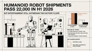 humanoid robot shipments