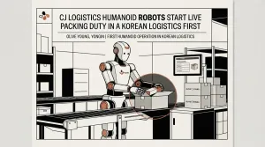 CJ Logistics humanoid robots