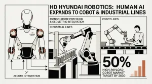 HD Hyundai Robotics humanoid AI