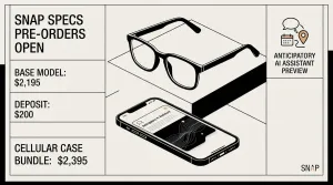 Snap Specs pre-orders