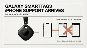 Galaxy SmartTag3 iPhone support
