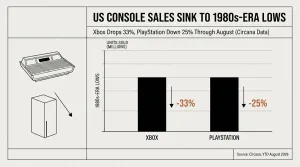 US console sales