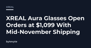 XREAL Aura glasses