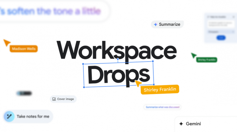 google workspace drop