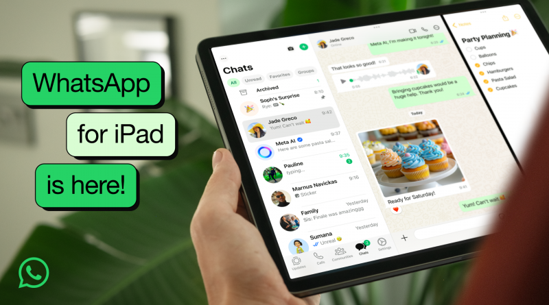 whatsapp ipad